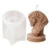 Head Candle Mould Horse Head Statue Silicone Candle Mold DIY Resin Soap Fondant Candy Chocolate Decorating Tool Horse Head Statue Candle Mold Head Silicone Mould DIY Fondant Resin Mould view 2
