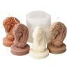 Head Candle Mould Horse Head Statue Silicone Candle Mold DIY Resin Soap Fondant Candy Chocolate Decorating Tool Horse Head Statue Candle Mold Head Silicone Mould DIY Fondant Resin Mould view 4