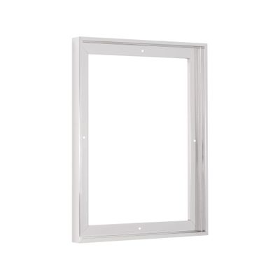 Pixy Canvas Floater Frame 28x32 for 3/4 (0.75) inch Deep Canvas Paintings/Canvas Prints/Wood Canvas Panels/Wall Art/Wall Decor/Home Decor/Artwork (Chrome, 28 x 32 inch, Portrait)
