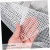 COHEALI Blank Rug Hooking Mesh (59" x 39"), Latch Hook Canvas for DIY Rug Making, Tufting Backing Cloth for Embroidery, Needlework Canvas Mesh Fabric for Handcrafted Tapestry, Large Size view 3