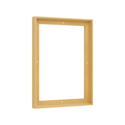 Pixy Canvas Floater Frame 10x30 for 3/4 (0.75) inch Deep Canvas Paintings/Canvas Prints/Wood Canvas Panels/Wall Art/Wall Decor/Home Decor/Artwork (Light Maple, 10 x 30 inch, Portrait)