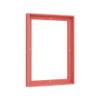 Pixy Canvas Floater Frame 8x24 for 3/4 (0.75) inch Deep Canvas Paintings/Canvas Prints/Wood Canvas Panels/Wall Art/Wall Decor/Home Decor/Artwork (Pastel Red/Pink, 8 x 24 inch, Portrait) view 1