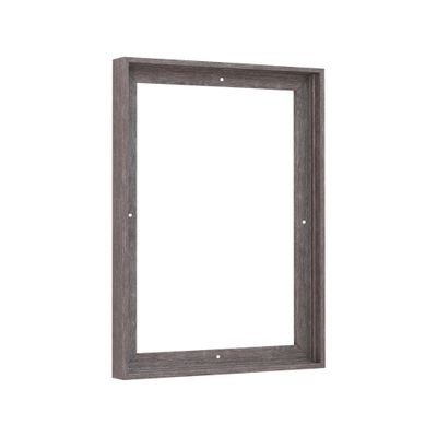 Pixy Canvas Floater Frame 16x18 for 3/4 (0.75) inch Deep Canvas Paintings/Canvas Prints/Wood Canvas Panels/Wall Art/Wall Decor/Home Decor/Artwork (Rustic Gray, 16 x 18 inch, Portrait)