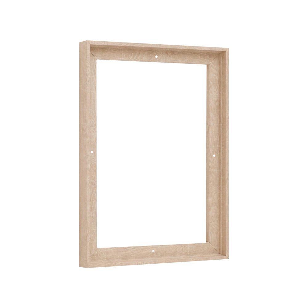 Pixy Canvas Floater Frame 6x12 for 3/4 (0.75) inch Deep Canvas Paintings/Canvas Prints/Wood Canvas Panels/Wall Art/Wall Decor/Home Decor/Artwork (Nordic White Oak, 6 x 12 inch, Portrait)