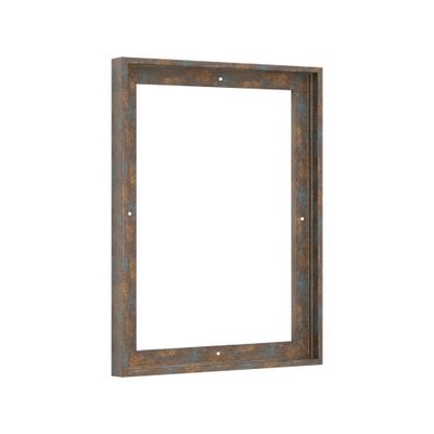 Pixy Canvas Floater Frame 28x32 for 3/4 (0.75) inch Deep Canvas Paintings/Canvas Prints/Wood Canvas Panels/Wall Art/Wall Decor/Home Decor/Artwork (Rusty Blue, 28 x 32 inch, Portrait)