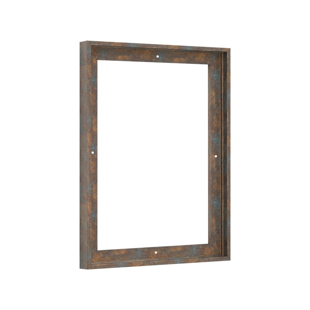 Pixy Canvas Floater Frame 28x32 for 3/4 (0.75) inch Deep Canvas Paintings/Canvas Prints/Wood Canvas Panels/Wall Art/Wall Decor/Home Decor/Artwork (Rusty Blue, 28 x 32 inch, Portrait)