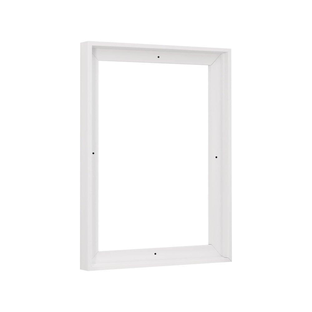 Pixy Canvas Floater Frame 9x18 for 3/4 (0.75) inch Deep Canvas Paintings/Canvas Prints/Wood Canvas Panels/Wall Art/Wall Decor/Home Decor/Artwork (White, 9 x 18 inch, Portrait)