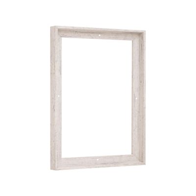 Pixy Canvas Floater Frame 10x16 for 3/4 (0.75) inch Deep Canvas Paintings/Canvas Prints/Wood Canvas Panels/Wall Art/Wall Decor/Home Decor/Artwork (Distressed White, 10 x 16 inch, Portrait)