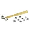 Texturing Hammer w/ 9 INTERCHANGEABLE Heads Design Texture Metal Work Tool Set view 2