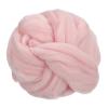uxcell Needle Felting Wool, 3.5 Oz Nature Fibre Wool Yarn Roving for Wet Felting, Handcrafts, DIY Materials (Light Purple Pink) view 1