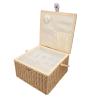 Sewing Basket Premium Materials Lightweight and Portable Large Capacity with Removable Tray view 2