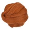 uxcell Needle Felting Wool, 3.5 Oz Nature Fibre Wool Yarn Roving for Wet Felting, Handcrafts, DIY Materials (Maroon) view 1