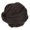 uxcell Needle Felting Wool, 3.5 Oz Nature Fibre Wool Yarn Roving for Wet Felting, Handcrafts, DIY Materials (Dark Coffee) view 1