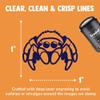 Cute Jumping Spider Self-Inking Rubber Stamp for Stamping Ink Stamper Crafting Planners - 1 Inch Medium - Lime Green Ink view 2