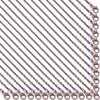 Forise 24 Pack Necklace Chains Bulk 2mm Antique Red Copper Alloy Cable Links Chains for DIY Jewelry Making 24 Inches view 1