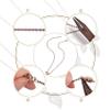 Forise 24 Pack Necklace Chains Bulk 2mm Antique Red Copper Alloy Cable Links Chains for DIY Jewelry Making 24 Inches view 3
