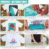 Christmas Theme Sentiments Patterns Silkscreen Stencil,Reusable Self-Adhesive Silk Screen Printing, for Decor/Printing on Wood/Fabric/Wall/Cup/Plate/Glass/Paper, Home Christmas Decorations(8.5x11inch) view 3