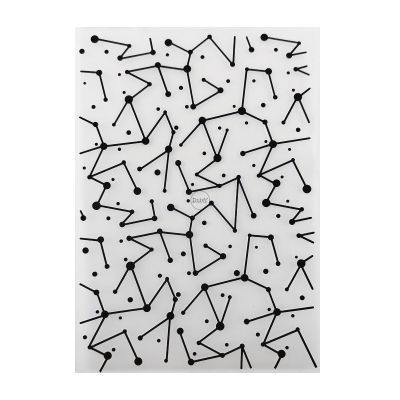DzIxY Constellation Chart Plastic Embossing Folders for Cards Making Supplies DIY Paper 3D Scrapbook Stencils Album Crafts Decoration Template