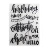 DzIxY Birthday Wishes Plastic Embossing Folders for Cards Making Supplies DIY Paper 3D Scrapbook Stencils Album Crafts Decoration Template view 1