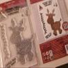 Craft BuddyUS CCST116: Craft Buddy Crystal Art Cute Reindeer A6 Stamp Set view 3