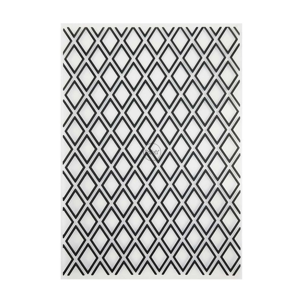 DzIxY Grid Background Plastic Embossing Folders for Cards Making Supplies DIY Paper 3D Scrapbook Stencils Album Crafts Decoration Template
