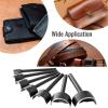 Leather Semicircle Punch,Half Round Leather Punch Cutter 1/2 Arch Semicircle Leather Puncher Belt Puncher Leather Hole Punch Tool for Handmade DIY Leather Craft (20mm) view 4