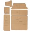 Acrylic Wallet Template Leath Templates Craft Leather Goods Long Patterns Tools Purse Transparent Leather Products Leathercraft view 3