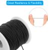 uxcell 1.5mm Elastic String Cord Elastic Thread Beading String Cord for Jewelry Making Necklace Bracelet Beading, 54 Yards Black view 3