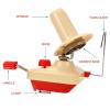 QANYEGN Yarn Winder Set, Compact Hand Operated Efficient Yarn Winding, includes Plastic Needle and Small Buckle view 3