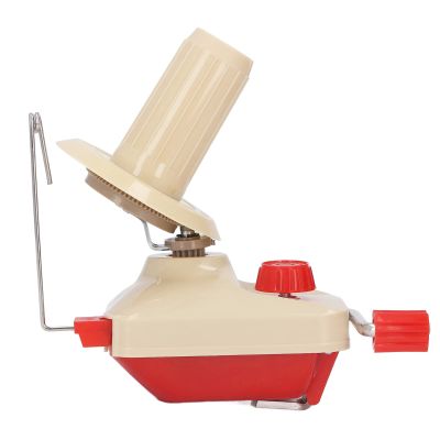 QANYEGN Yarn Winder, Hand Crank Yarn Winder with Yarn Scissors, Low Noise and Easy Installation Adaptable Desk Clip