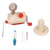 QANYEGN Yarn Winder, Hand Crank Yarn Winder with Yarn Scissors, Low Noise and Easy Installation Adaptable Desk Clip view 2