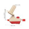 QANYEGN Yarn Winder, Hand Crank Yarn Winder with Yarn Scissors, Low Noise and Easy Installation Adaptable Desk Clip view 3