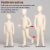 ZAQYCM Toddler Mannequin Full Body with Stand, Styrofoam Kids Mannequin for Sewing Clothes 1 2 3 4 5 6 7 8 9 10 11 12 13 14 Years Old, Dressmakers Baby Dress Form (Size : 10 Years Old) view 4