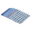 5pcs Snowflake Printed Fabric Yarn Weave DIY Handcraft Sewing Fabric for Purses Quilting Patchwork, 19.7x19.7in view 2