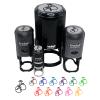 Boxing Gloves Hanging Self-Inking Rubber Stamp Ink Stamper for Stamping Crafting Planners - 1 Inch Medium - Purple Ink view 1