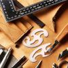 Fulmoon 3 Pcs Stainless Steel French Curve Ruler for Sewing Tools Metal Drafting Stencils Reusable Drafting Templates Drawing Ruler for Leather Craft Professional Drawing Rulers view 3