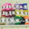 ECYC 900 Pcs 3mm Mini Flower Stamen, Pearl Double Heads Flower Stamen Pistil Artificial Floral Stamen for DIY Crafts,Light Pink view 4
