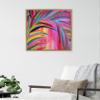 Kate and Laurel Sylvie Blank Framed Canvas Wall Art, 22x22 Bright Gold, Modern Empty Surface for Painting view 4