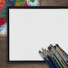 Kate and Laurel Sylvie Blank Framed Canvas Wall Art, 22x22 Black, Modern Empty Canvas for Paint-Your-Own Art, Premium Canvas Already Framed view 2