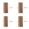 CFKJ 216 Pack Craft Rolls, Round Cardboard Tubes for Crafts, Paper Rolls for Classroom, for DIY Art- 1.57"x3.9", 1.65"x3.9", 1.51"x3.9", 1.42"x3.9", 54 units of each size view 3