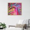 Kate and Laurel Sylvie Blank Framed Wall Art, 22x22 Natural, Paint-Your-Own view 4