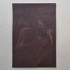 HAPPER STUDIO Cowhide Leather 2mm Thickness Pull-Up Crazy Horse Leather Genuine Leather Sheets for Crafts. (1, Brown, A4 (210x297mm)) view 3