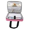 ATTERET Full Range Embroidery and Cross Stitch Starter Kit with Premium Storage Organizer Bag, Includes 99 DMC Coded Cotton Threads, 9 Metallic Floss, 3 Hoops, Needles, Scissors + More (Pink) view 4