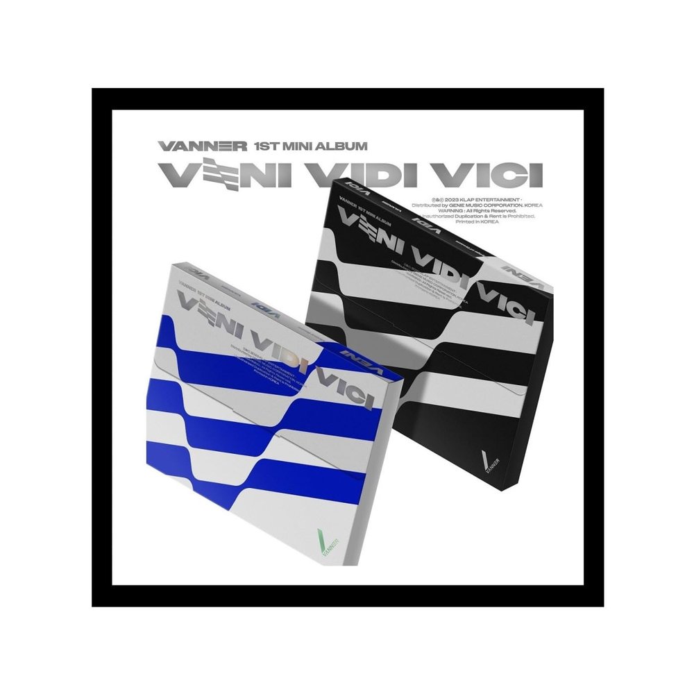 Genie Music VANNER - VENI VIDI VICI CD+Folded Poster (Voyage of Dreams ver. (No Poster))