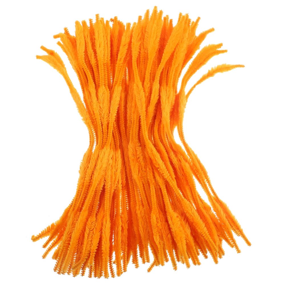 ibasenice 100pcs Chenille Stems Craft Supplies Bendable Twisted Sticks for Projects Wires for Creative Boys and Girls Activities and Classroom Fun