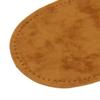 Sew On Knee Patches, 3 Pairs Oval Elbow Suede Sweater Trousers Repair Patches Craft Supply Sewing Appliques (Black+Grey+Camel) view 2
