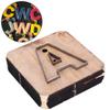 QANYEGN Perforation Tool, Leather Crafts Perforation Tool, Cuing Dies, for Leather Cuing hatital Leers(A) view 3