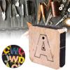 QANYEGN Perforation Tool, Leather Crafts Perforation Tool, Cuing Dies, for Leather Cuing hatital Leers(A) view 4