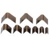 Leather Cutting Punch, V Shape Semicircle Shallow Semicircle Round Punch DIY Tool Tail Cut Puncher Round Belt Perforated Accessory(9 x A29 V Type) view 1