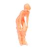 Aosekaa 1/64 Scale Figure Miniatures Architectural Resin Scenes Train Model People Character Doll for Layout DIY Projects Accessories Architectural, A Girl in Jeans view 4